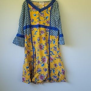 435 Matilda Jane Floral Dress size 12